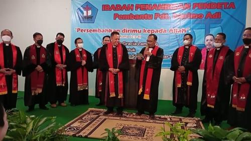 Penahbisan Pdt. Narimo Adi 